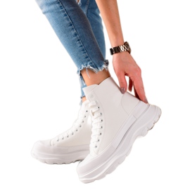 Seastar Turnschuhe auf der Plattform weiß