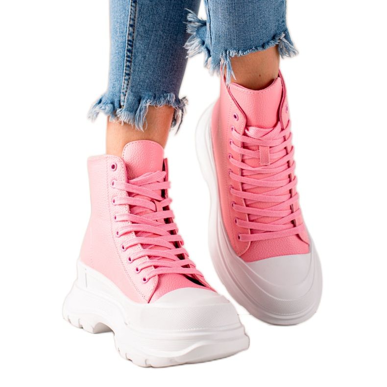 Seastar Turnschuhe auf der Plattform rosa