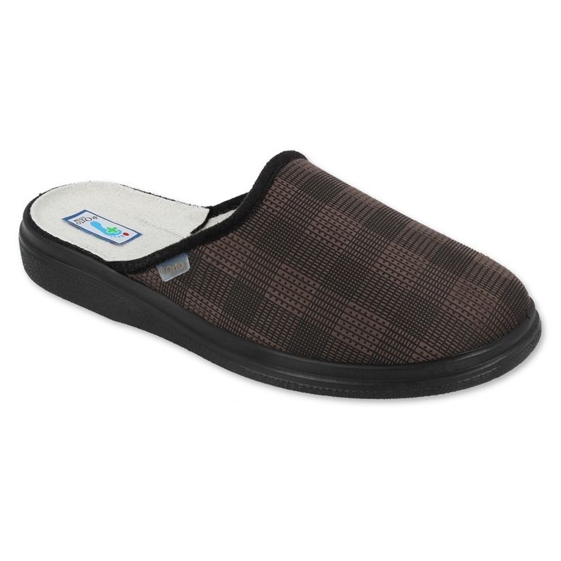 Befado Herrenschuhe PU 132M017 braun grau mehrfarbig