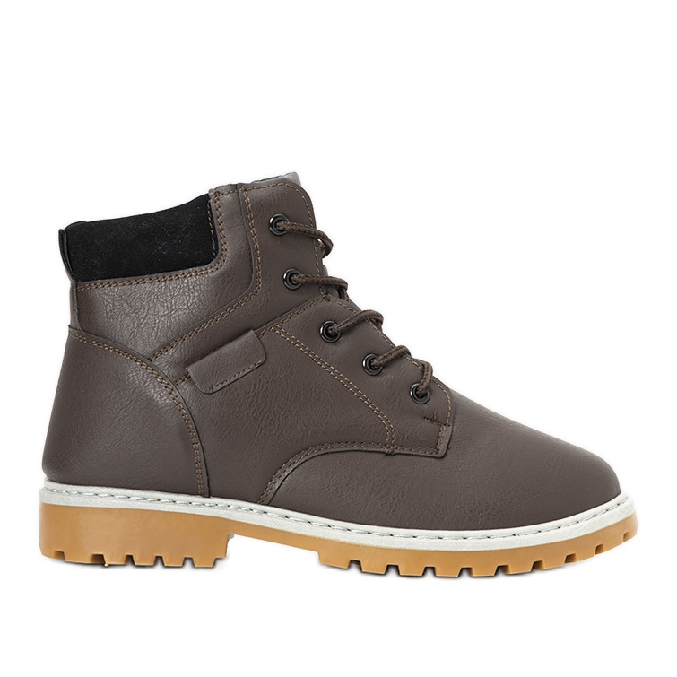 Adrien braune, isolierte Herren Wanderschuhe