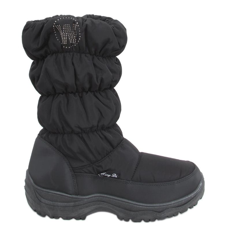Damen Schneestiefel Retto Black schwarz