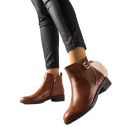 Chc Shoes Bequeme braune Stiefel