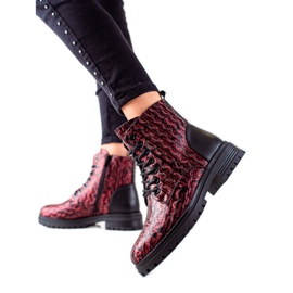 Goodin Modische Druckarbeiter rot