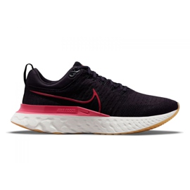 Nike React Infinity Run Flyknit 2 W CT2423-501 Laufschuhe schwarz lila