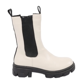 Goodin Modische hohe Stiefel beige