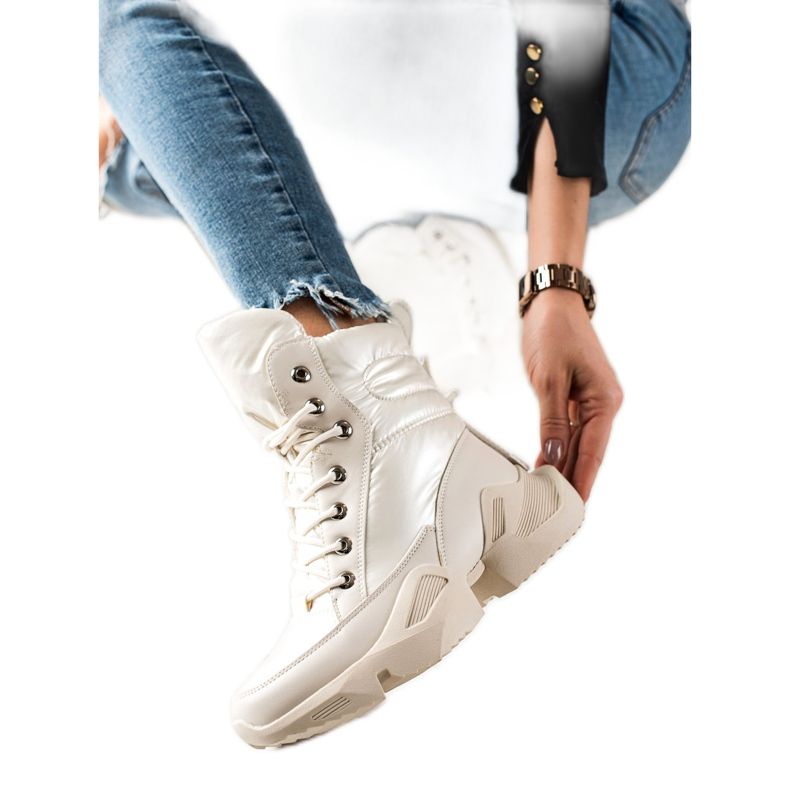 Seastar Warme modische Schneestiefel beige