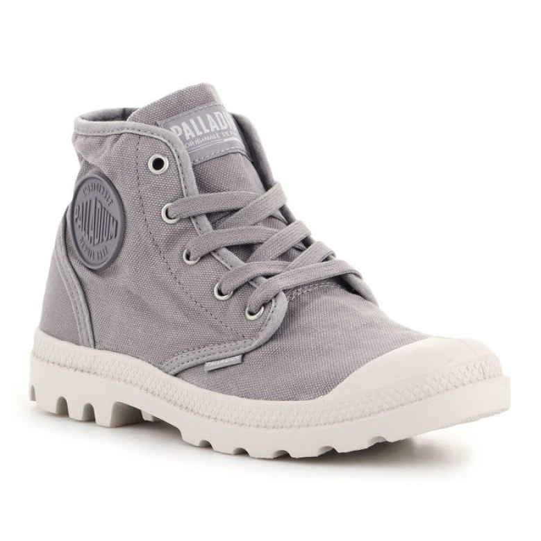 Palladium Us Pampa Hi F 92352-071-M Graue Flanellschuhe