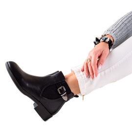 Chc Shoes Bequeme schwarze Stiefel