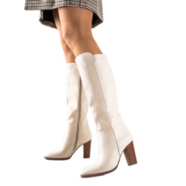 Seastar Öko-Lederstiefel beige