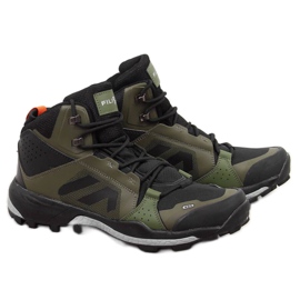 Hohe Trekkingschuhe Filippo M PAW304B khaki schwarz grün