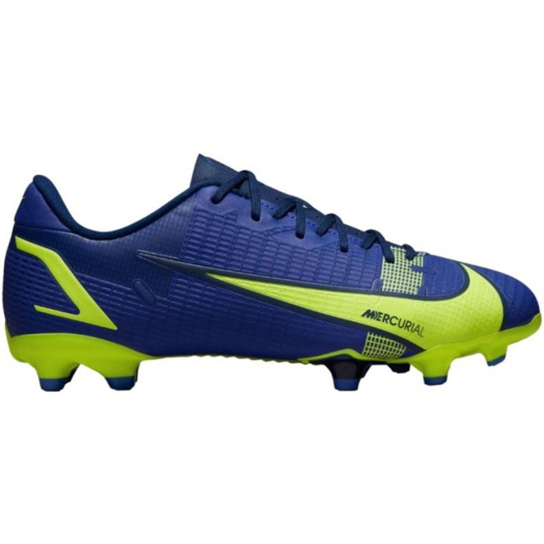 Nike Mercurial Vapor 14 Academy FG / MG Jr CV0811 474 Fußballschuhe blau blau