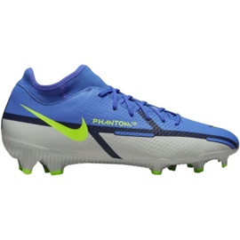 Nike Phantom GT2 Academy Df FG / MG M DC0797 570 Fußballschuhe blau grau blau