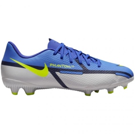 Nike Phantom GT2 Academy FG / MG Jr DC0812 570 Fußballschuhe blau grau blau