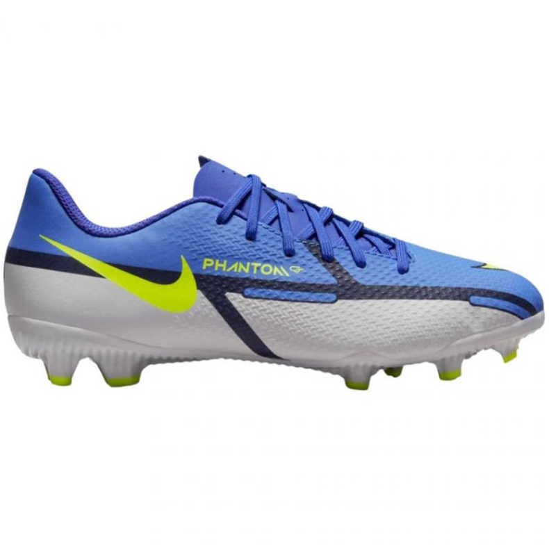 Nike Phantom GT2 Academy FG / MG Jr DC0812 570 Fußballschuhe blau grau blau