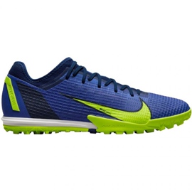 Nike Zoom Mercurial Vapor 14 Pro Tf M CV1001 574 Fußballschuh mehrfarbig blau