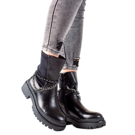 Gogo Isoliertaschen mit Ketten schwarz