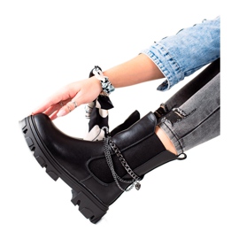 Gogo Aufgewärmte hohe Arbeiter schwarz