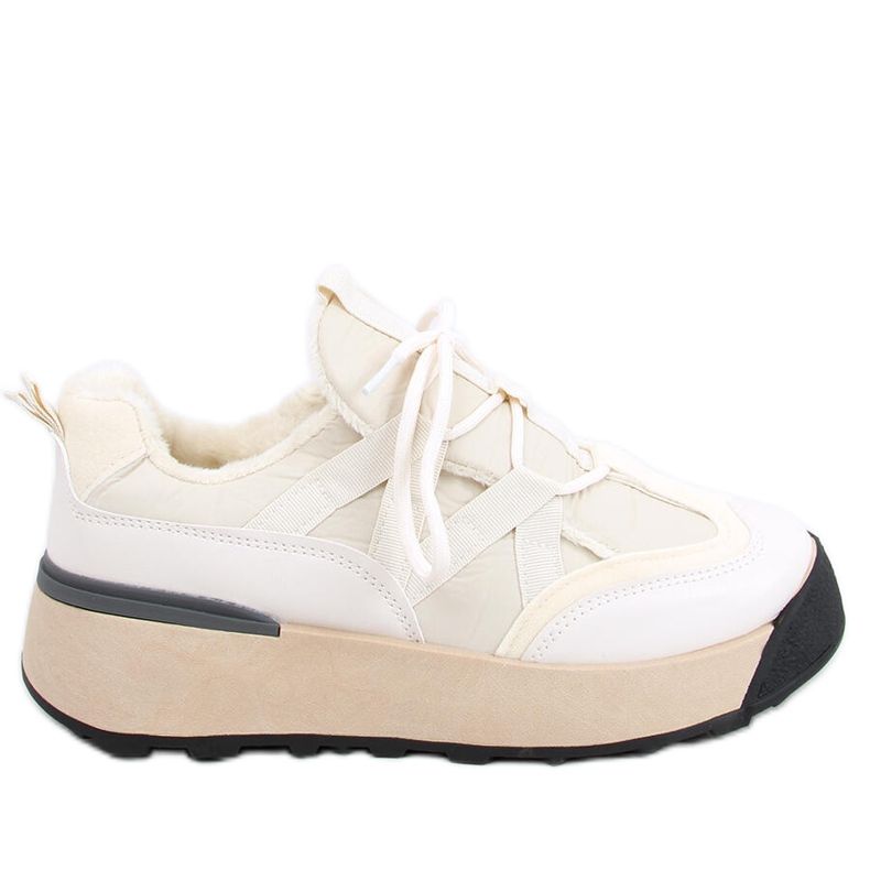 Homi Beige isolierte Sportschuhe