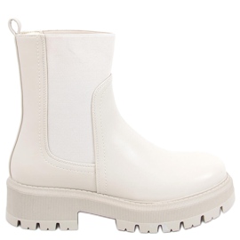 Chelsea-Boots mit hohem Schaft Cillo Beige