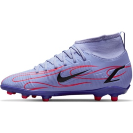 Nike Mercurial Superfly 8 Club Km Mg Jr DB0925 506 Fußballschuhe pink lila violett