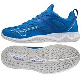 Mizuno Ghost Shadow M X1GA218024 Handballschuhe blau blau
