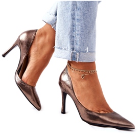 Stilettos In Spitz Monnari 0390-M22 Silber mehrfarbig