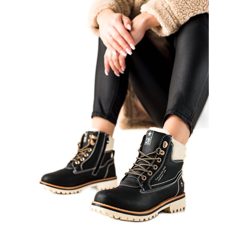 Evento Warme schwarze Trapper