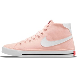 Nike Court Legacy Mid Canvas W DD0161 800 Schuhe rosa