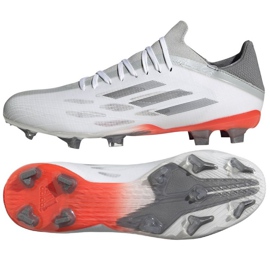 Adidas X Speedflow.2 Fg M FY3287 Fußballschuhe grau-weiß grau