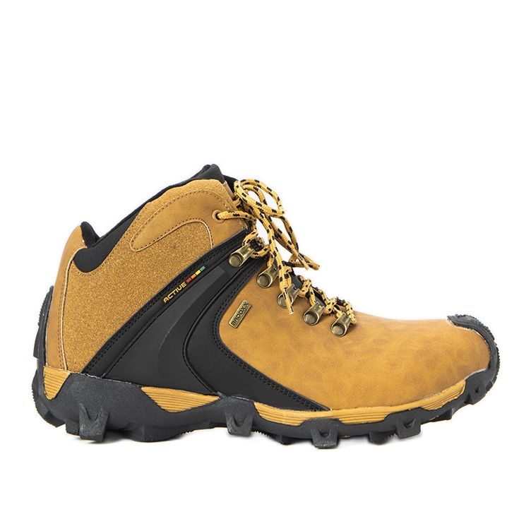 Barry isolierte Kamel-Sportschuhe für Herren gelb