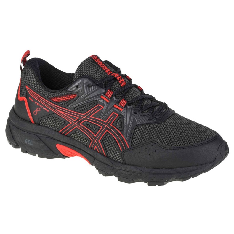 Asics Gel-Venture 8 M 1011A824-007 schwarz rot grau grün