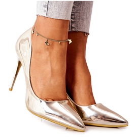 PG2 Elegante Spiegel-Heels Gold Adrinnah golden
