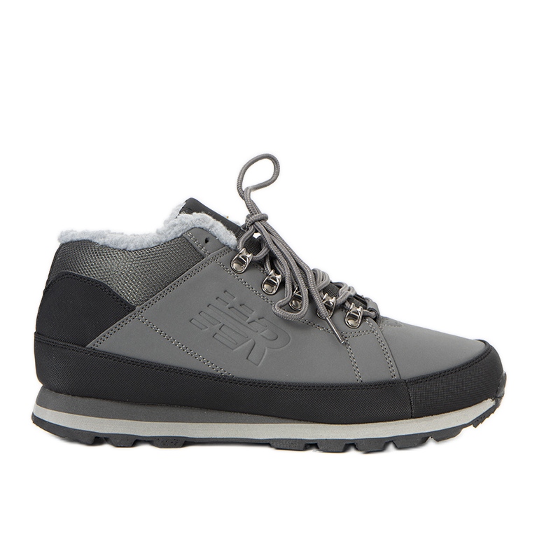 Grau isolierte Herren Sportschuhe Grifar