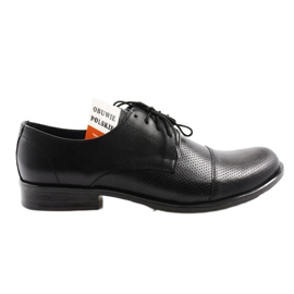Schwarze Moskała 243/66 Herrenschuhe