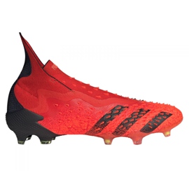 Adidas Predator Freak + Fg M FY6238 Fußballschuhe orangen und rottöne