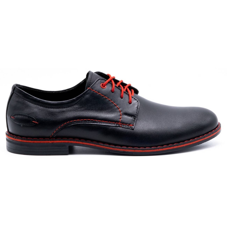 Olivier Elegante schwarze Schuhe für Herren 296LU