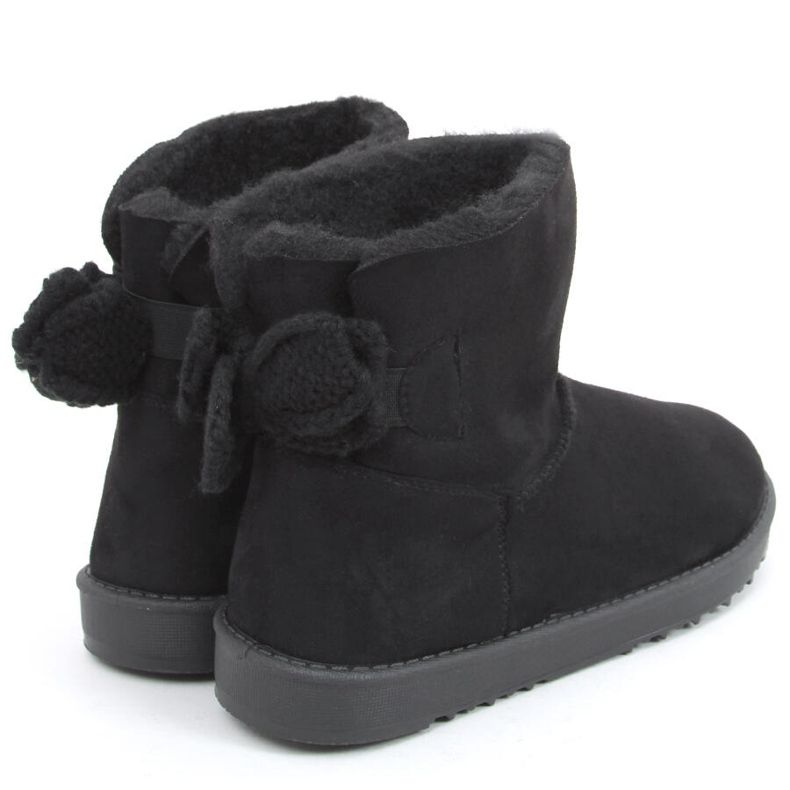 Emusy mit Kelly Black Wollschleife schwarz