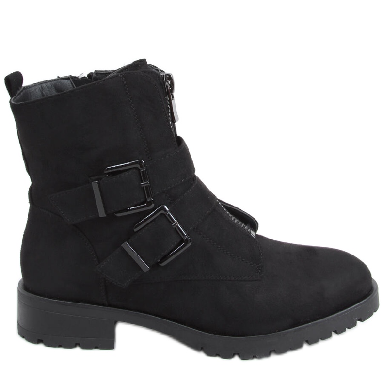 Military Vera Schwarze Stiefel