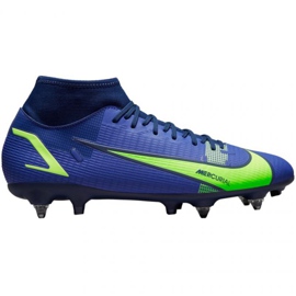 Nike Mercurial Superfly 8 Academy SG-PRO Ac M CW7432 474 Fußballschuhe blau blau