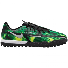 Nike Phantom GT2 Academy Tf Jr DM0739 003 Fußballschuhe mehrfarbig grün