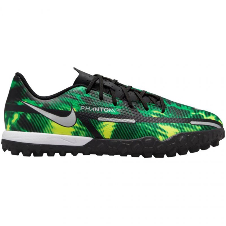 Nike Phantom GT2 Academy Tf Jr DM0739 003 Fußballschuhe mehrfarbig grün