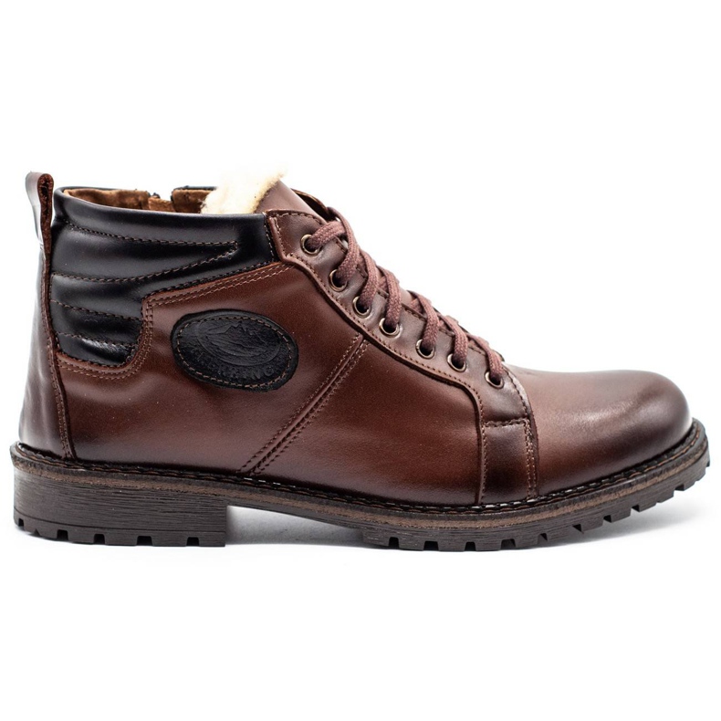 Mario Pala 865MP braune Herren Winterstiefel
