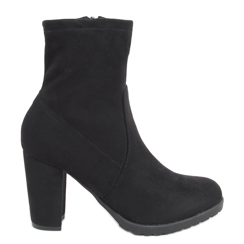 Hochhackige Stiefel von Dani Black schwarz