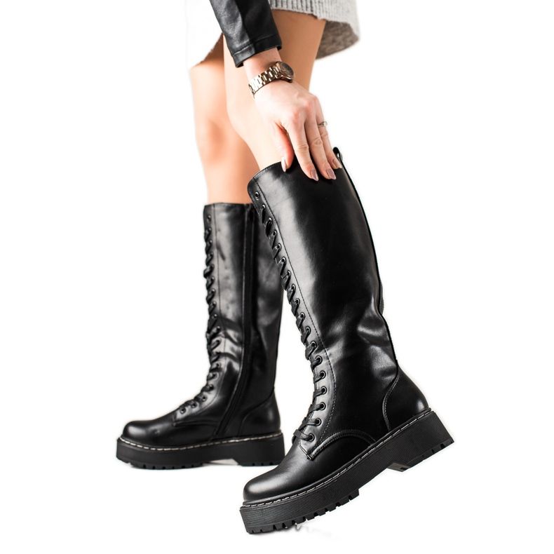 Evento Arbeiter mit hoher Schnürung schwarz