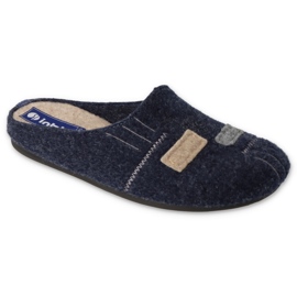Inblu Herrenschuhe 155M014 marineblau grau
