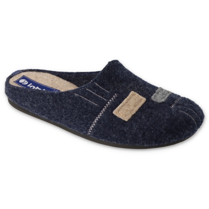 Inblu Herrenschuhe 155M014 navy blau grau