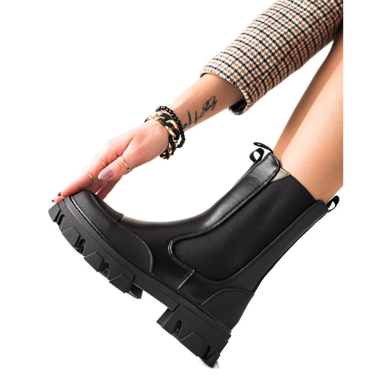 Seastar Workery Fashion Stiefel schwarz