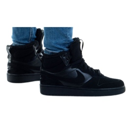 Nike Court Borogh Mid 2 Schuh Bg Jr CQ4023-001 schwarz