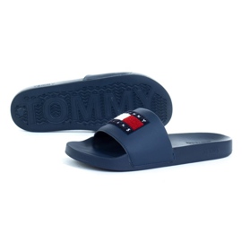 Tommy Hilfiger Frottee Flag Pool C87 M EMOEM00870 marineblau