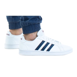 Adidas Grand Court Base M GY8391 Schuhe weiß blau